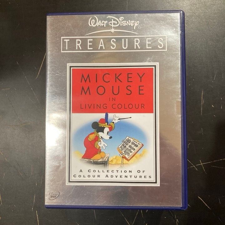 Walt Disney Treasures - Mickey Mouse In Living Colour 2DVD (VG+/VG+) -animaatio-